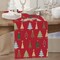 Christmas Table Runner 13x72 Inch, Red Pine Trees Table Decors for Seasonal Winter Xmas Holiday Home Kitchen Dining Party Indoor Outdoor